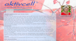 Desktop Screenshot of aktivcell.de