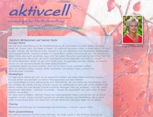 Tablet Screenshot of aktivcell.de